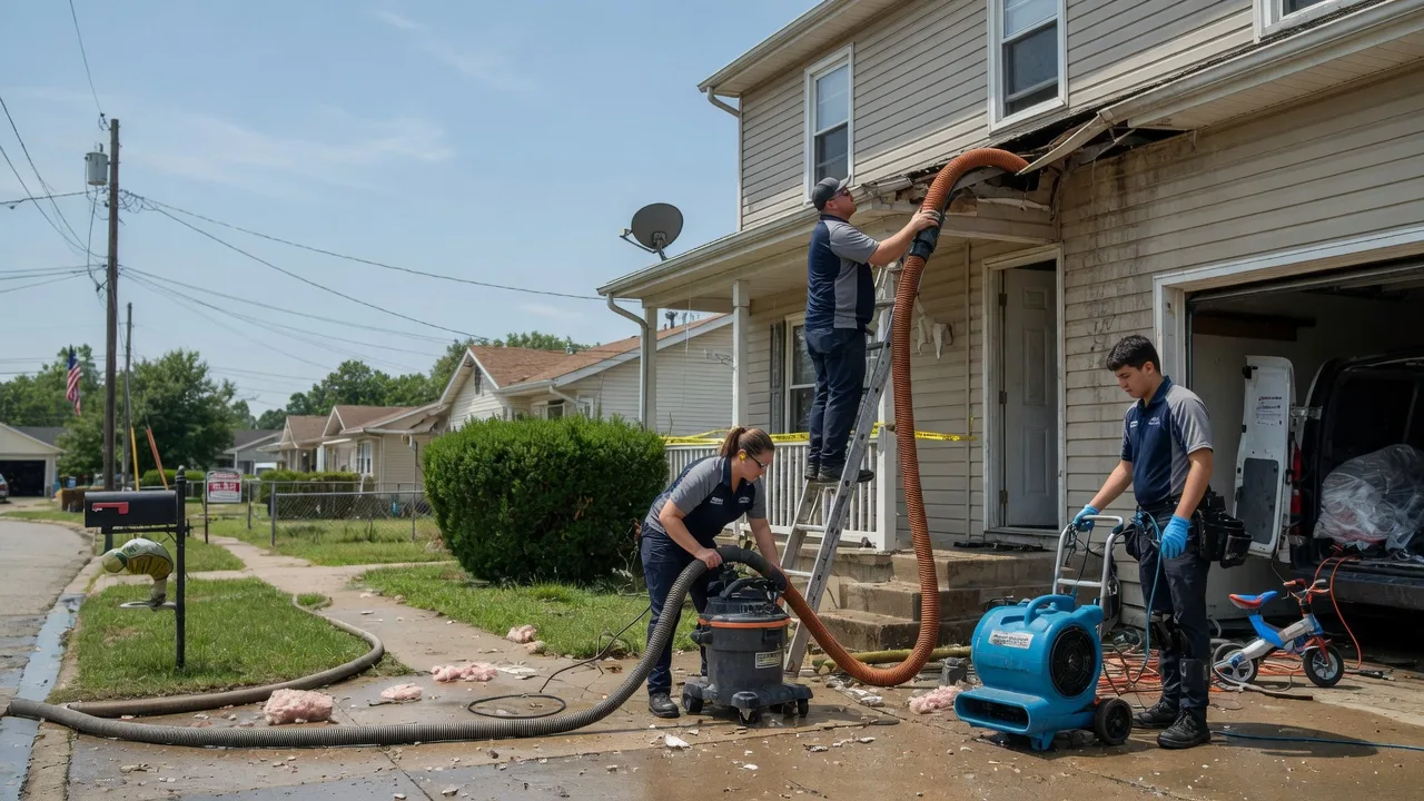 Water Damage Restoration in Heavener, OK near me